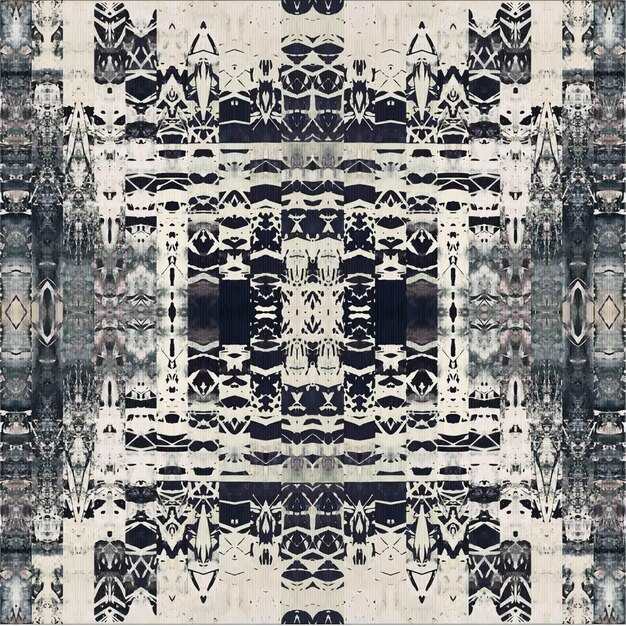 Premium Photo A Cross Stitch Pattern Of A Black And White Tree In The  - Cross Stitch Pattern Black Background