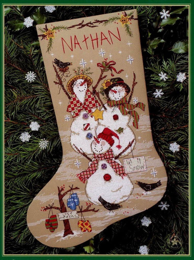 Printable Free Christmas Stocking Cross Stitch Patterns To Download  - Cross Stitch Patterns Christmas Stockings Free