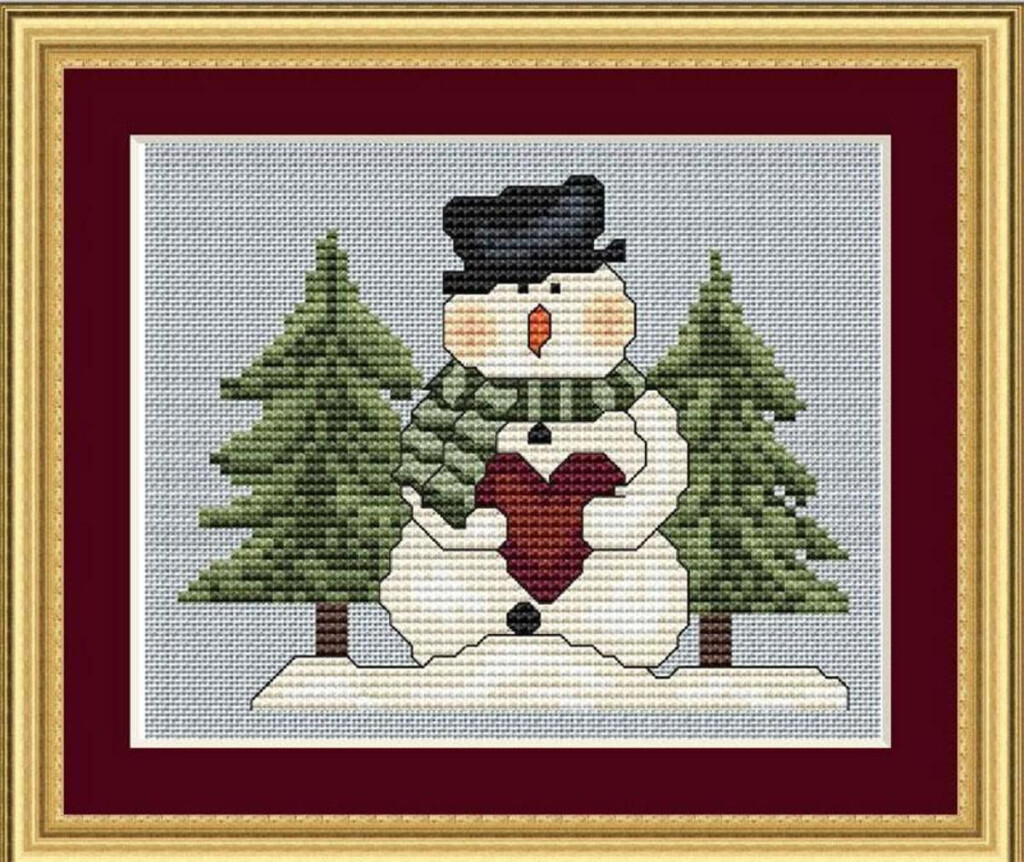 Printable Free Snowman Cross Stitch Patterns Printable Online - Free Printable Snowman Cross Stitch Patterns