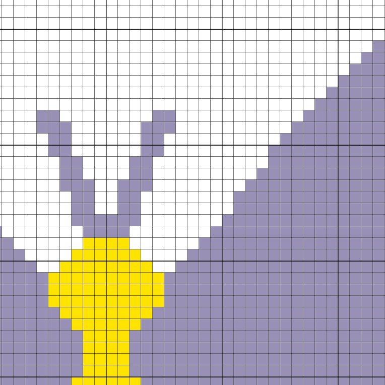 Purple Butterfly Cross Stitch Pattern Daily Cross Stitch - Purple Butterfly Cross Stitch Pattern