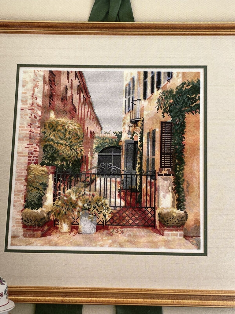 Queen Stree Alley By Barbara Cheryl Cross Stitch Pattern Rockets Garden - Barbara And Cheryl Cross Stitch Patterns