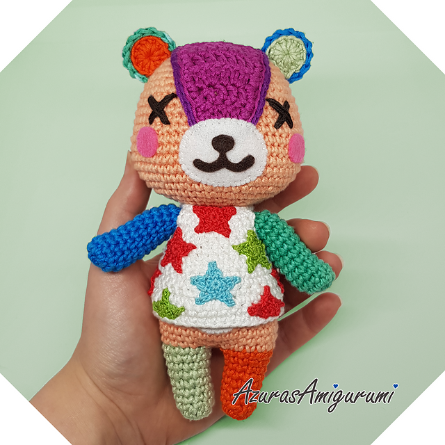 Ravelry Animal Crossing Stitches Pattern By Azuras Amigurumi - Animal Crossing Stitches Plush Pattern