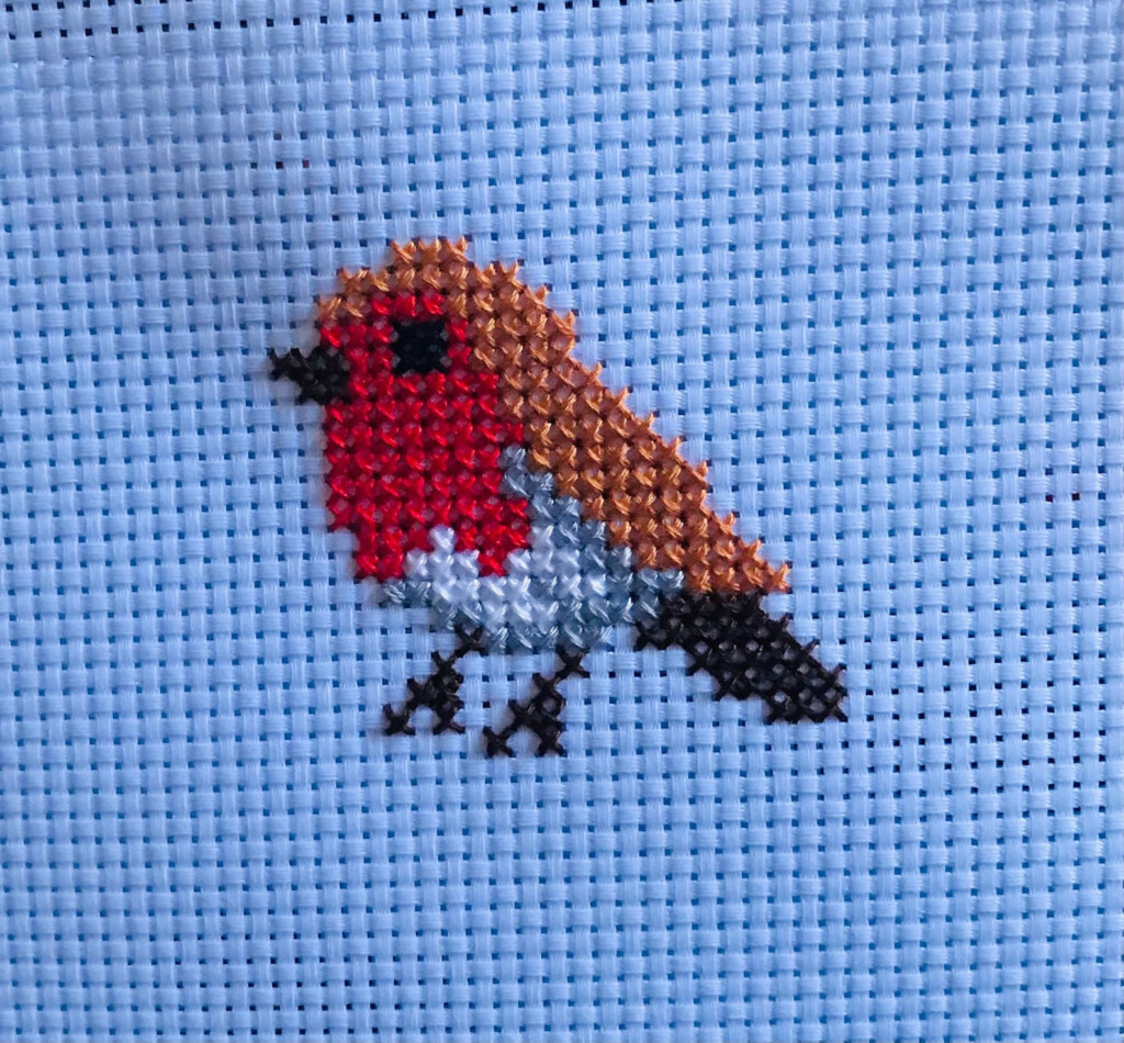 Robin Cross Stitch Pattern PDF Modern Cross Stitch Beginner Etsy - Robin Cross Stitch Pattern Free