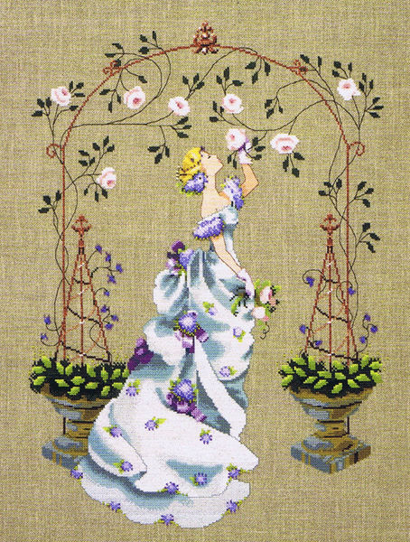 Rose Arbour Cross Stitch Pattern By Mirabilia Designs - Mirabilia Designs Cross Stitch Patterns