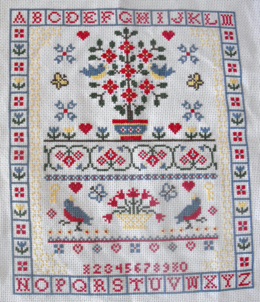 Ruby Murrays Musings Vintage Cross Stitch Sampler - Vintage Cross Stitch Sampler Patterns