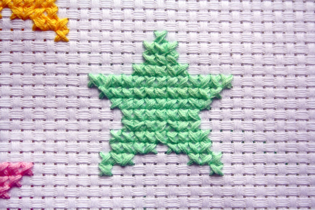 S d Lille Stjerne Tiny Cross Stitch Mini Cross Stitch Cross Stitch - Cross Stitch Small Star Pattern