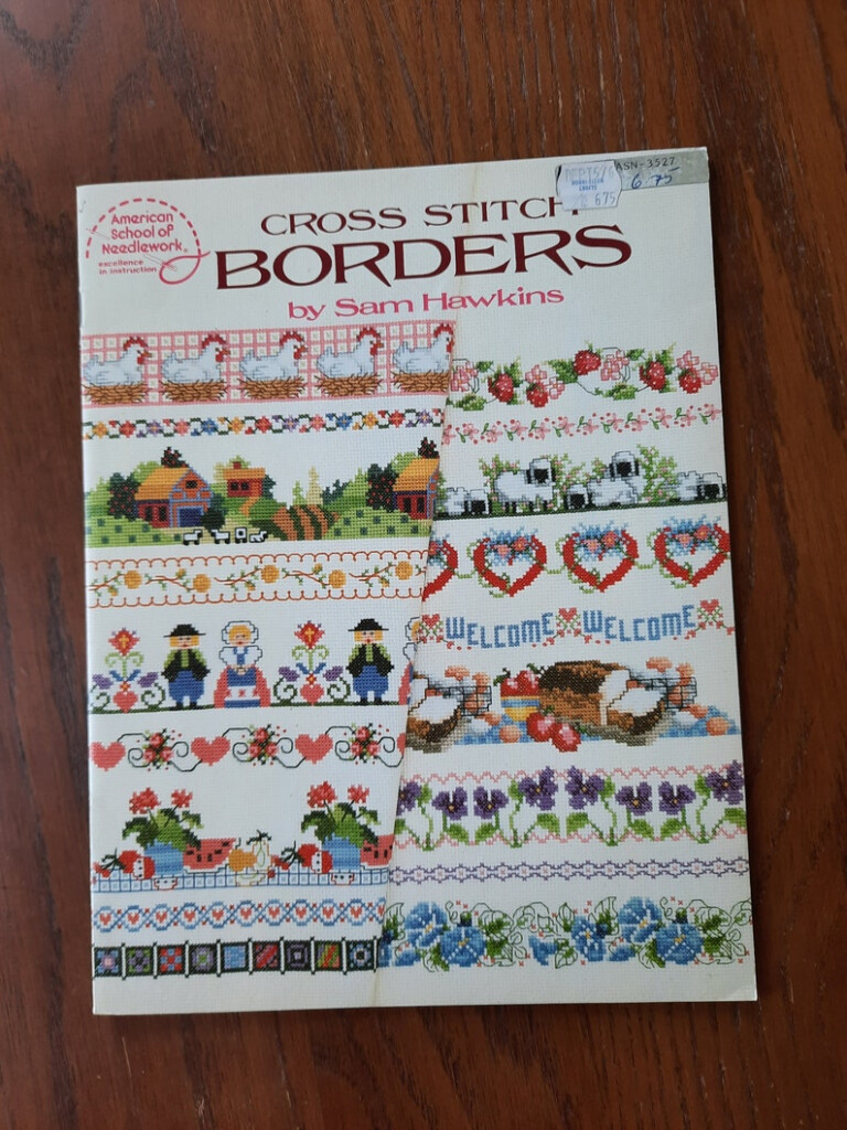 Sam Hawkins Borders Cross Stitch Pattern Counted Cross Etsy - Sam Hawkins Cross Stitch Patterns