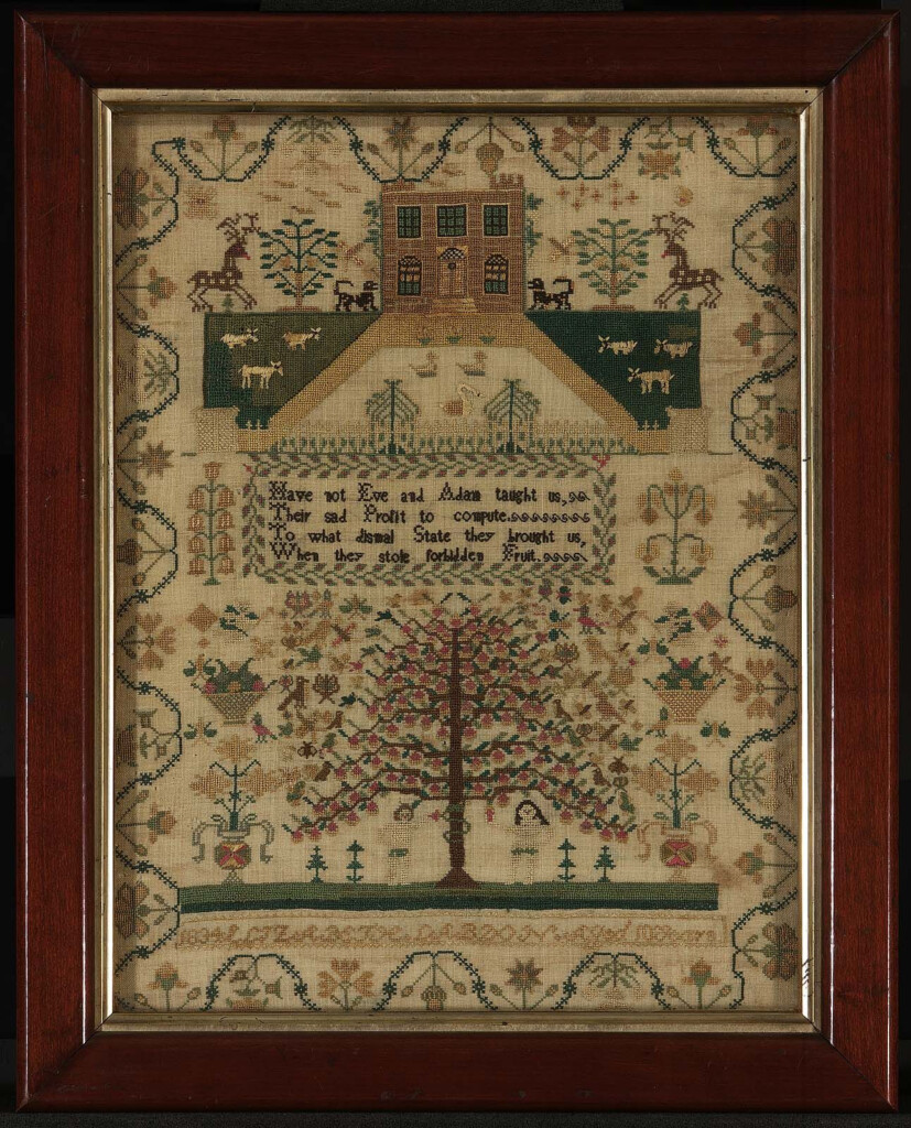 Sampler Antique Samplers Cross Stitch Samplers Vintage Samplers - Vintage Cross Stitch Sampler Patterns