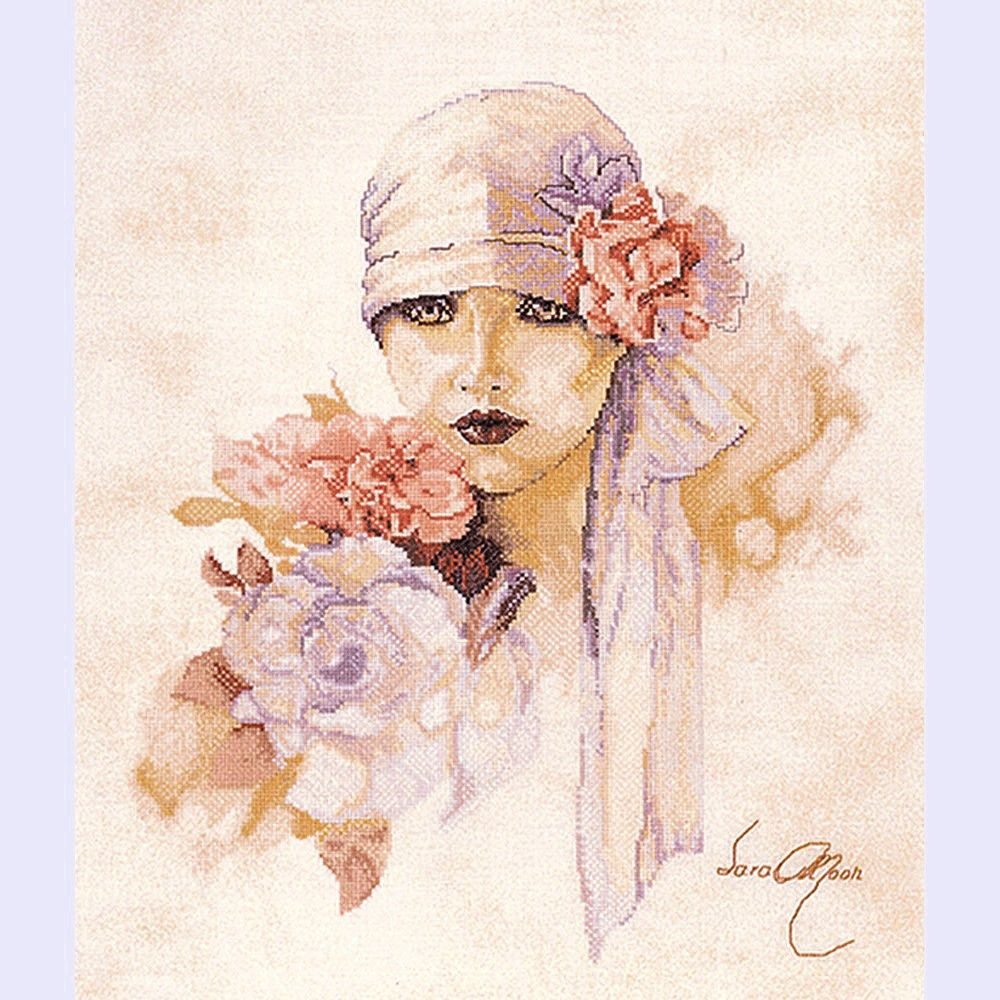 Sara Moon New Counted Cross stitch Kit Lanarte Punto De Cruz  - Sara Moon Cross Stitch Patterns