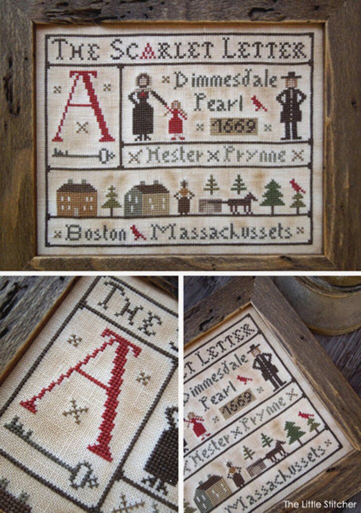 Scarlet Letter Cross Stitch Patterns - Scarlet Letter Cross Stitch Patterns