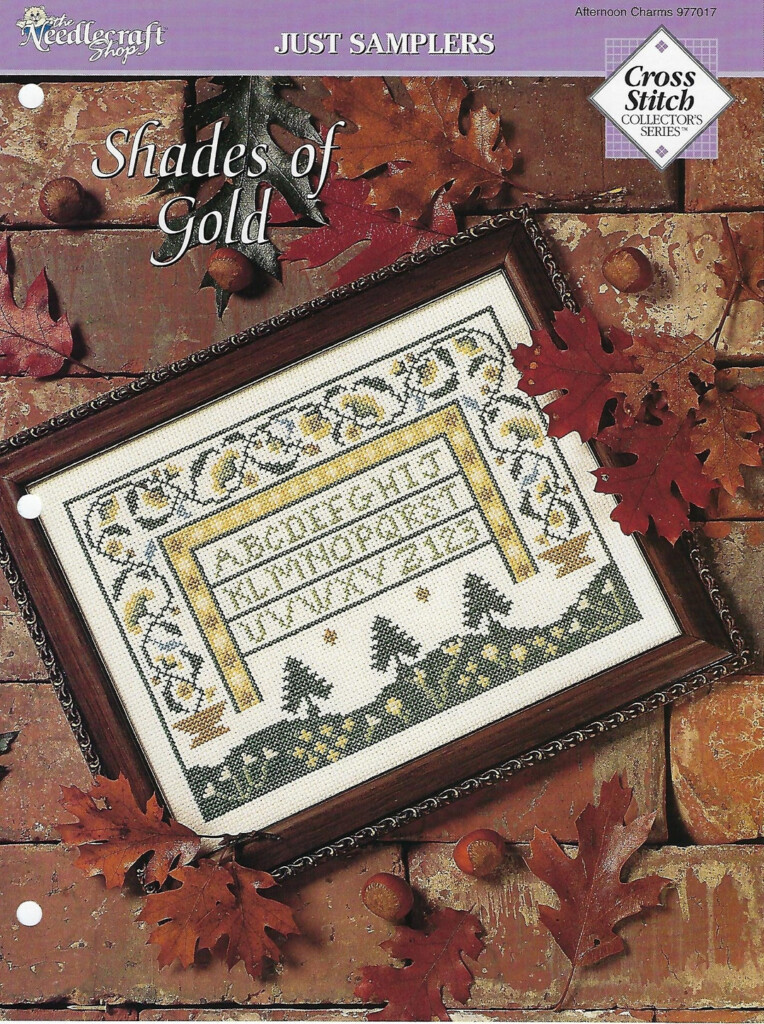 Shades Of Gold Cross Stitch Pattern the Needlecraft Shop Cross Stitch  - Shades Of Gold Cross Stitch Pattern