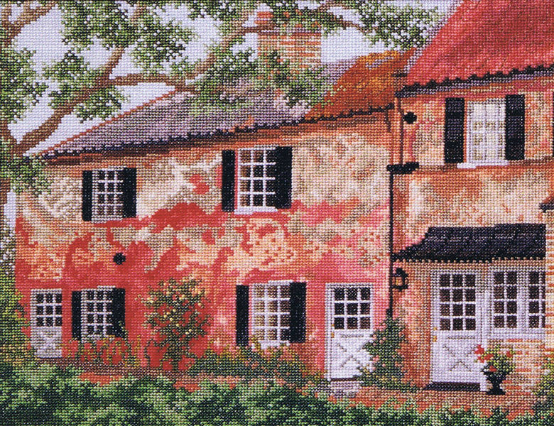 Shady Afternoon Cross Stitch Pattern By Barbara Cheryl variant 23  - Barbara And Cheryl Cross Stitch Patterns