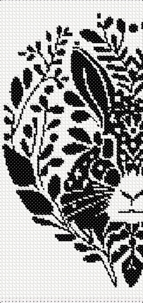 Simple Cross Stitch Pattern One Color Cross Stitch Rabbit Etsy - Single Colour Cross Stitch Patterns