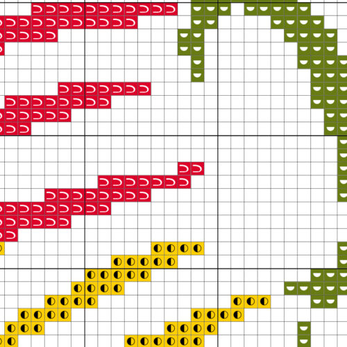 Simple Dragonfly Cross Stitch Pattern Daily Cross Stitch - Simple Dragonfly Cross Stitch Pattern