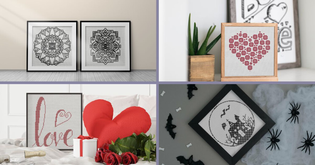 Single Colour Cross Stitch Patterns free Craft With Cartwright - Single Colour Cross Stitch Patterns