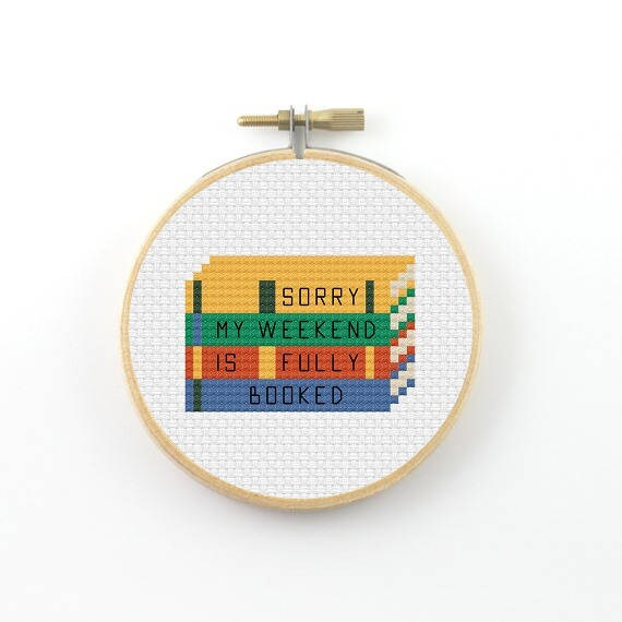 Stack Of Books Cross Stitch Pattern Pdf Pattern Back To - Open Book Cross Stitch Pattern