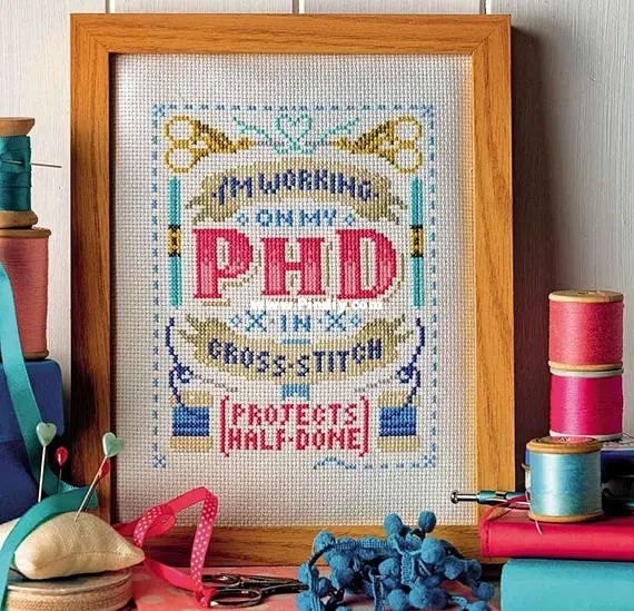 Stitchrovia PHD By Emma Congdon Cross Stitch Communication Download  - Emma Congdon Cross Stitch Patterns