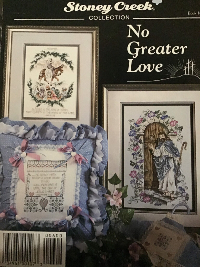 Stoney Creek Cross Stitch Pattern Book 107 No Greater Love Etsy - Stoney Creek Cross Stitch Patterns