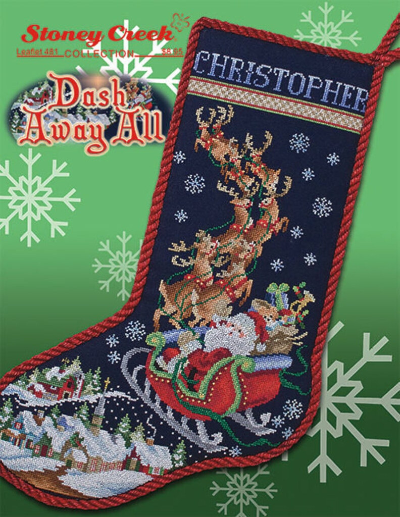 Stoney Creek DASH AWAY ALL Cross Stitch Pattern Anabella s - Stoney Creek Cross Stitch Patterns