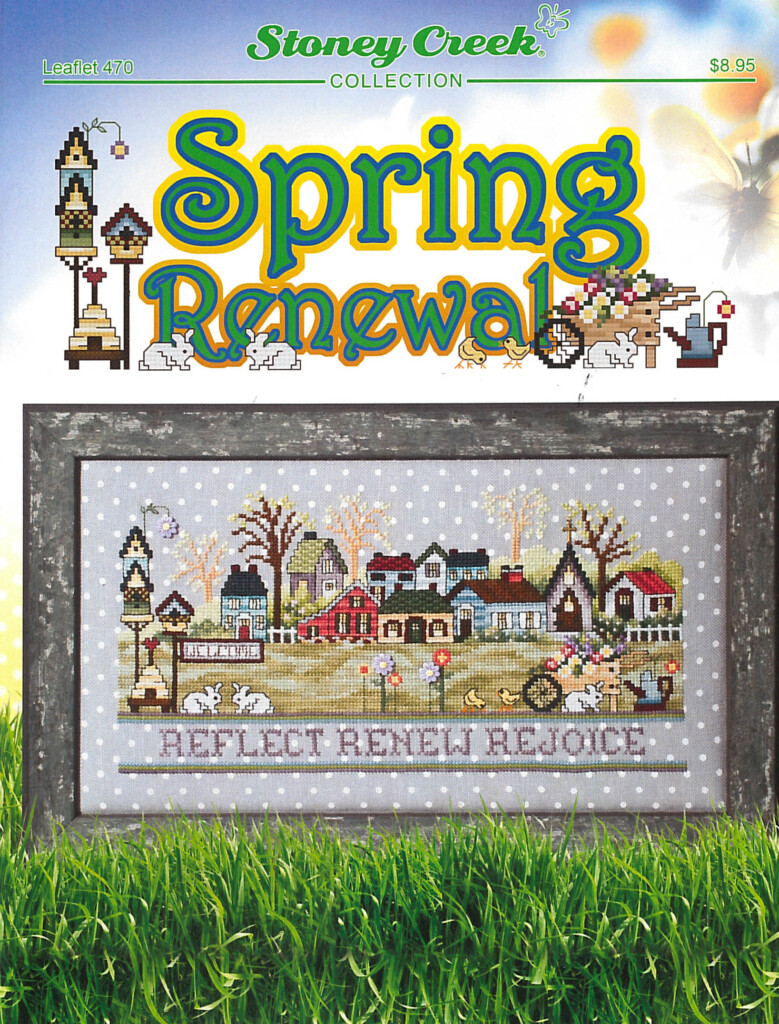 Stoney Creek Spring Renewal Cross Stitch Pattern 123Stitch - 123 Cross Stitch Free Patterns