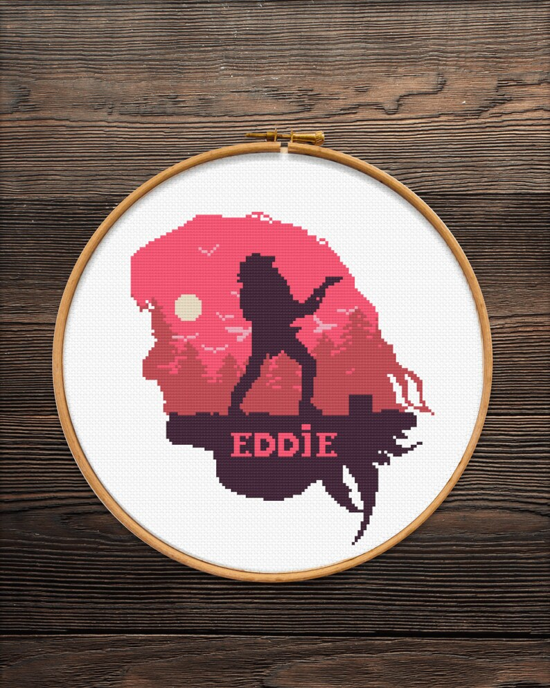 Stranger Things 4 Cross Stitch Embroidery Pattern PDF Etsy - Stranger Things Cross Stitch Pattern