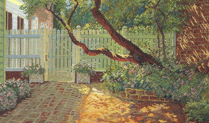 Sunshine And Shadows Cross Stitch Pattern By Barbara Cheryl variant 6  - Barbara And Cheryl Cross Stitch Patterns