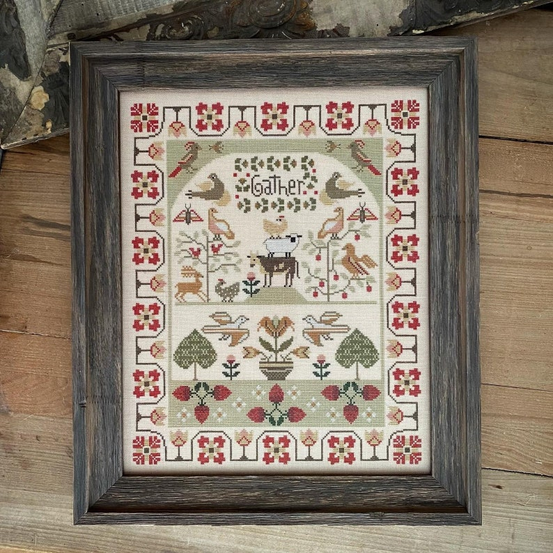 TERESA KOGUT Gather 3 Designs Counted Cross Stitch Patterns At Etsy - Teresa Kogut Counted Cross Stitch Patterns