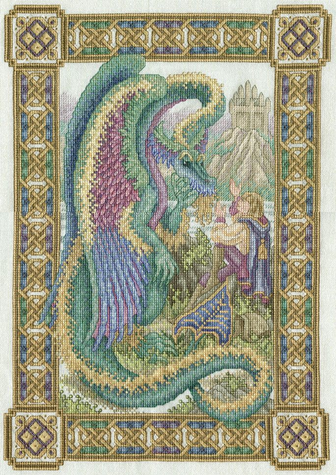 Teresa Wentzler The Storyteller The Storyteller Dragon Cross Stitch  - Teresa Wentzler Cross Stitch Patterns