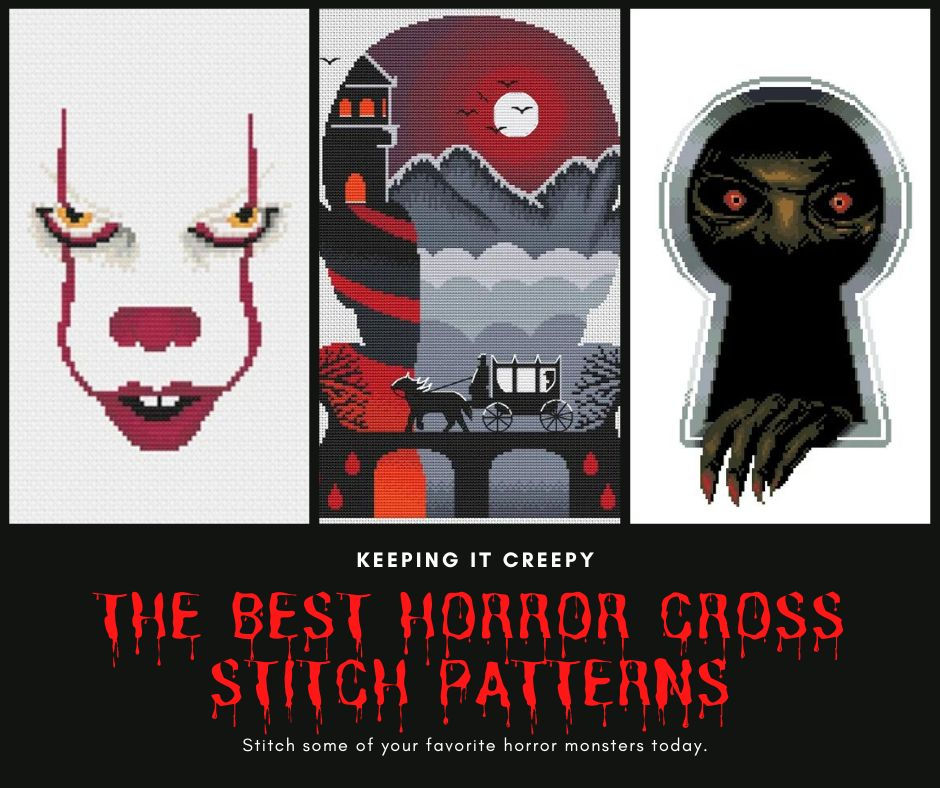 The Best Horror Cross Stitch Patterns - Horror Cross Stitch Patterns Free