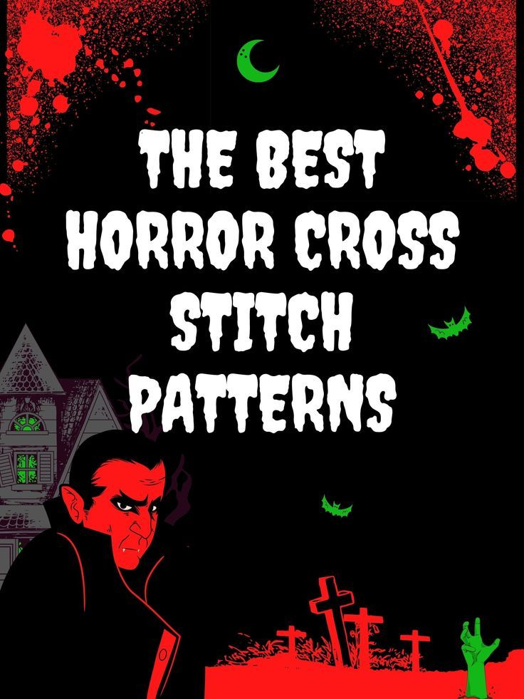 The Best Horror Cross Stitch Patterns - Horror Cross Stitch Patterns Free