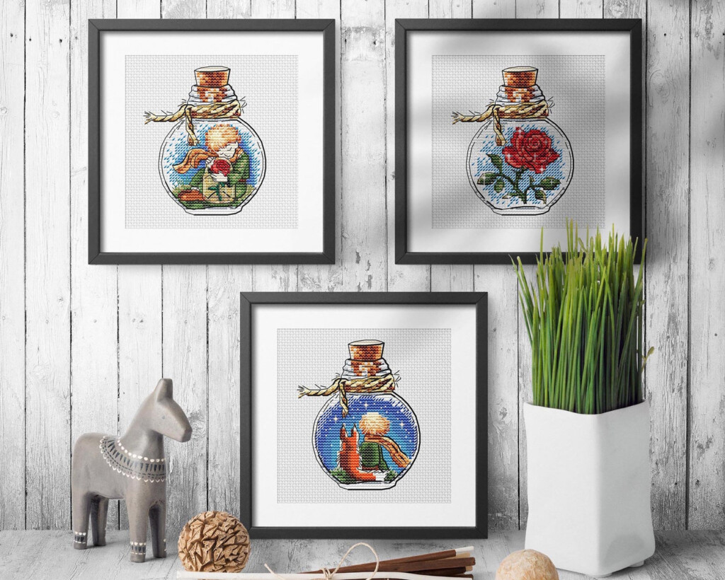 The Little Prince Cross Stitch Pattern PDF Bundle 3 In 1 Etsy - Little Prince Cross Stitch Pattern