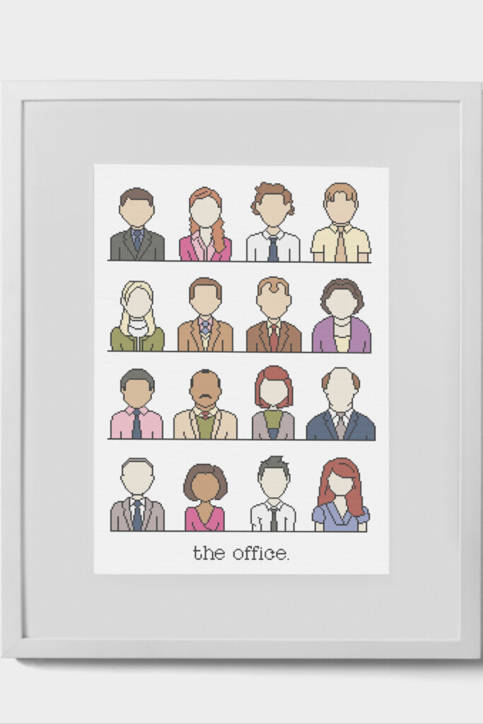 The Office Cross Stitch Pattern Cross Stitch Cross Stitch Patterns  - The Office Cross Stitch Pattern Free