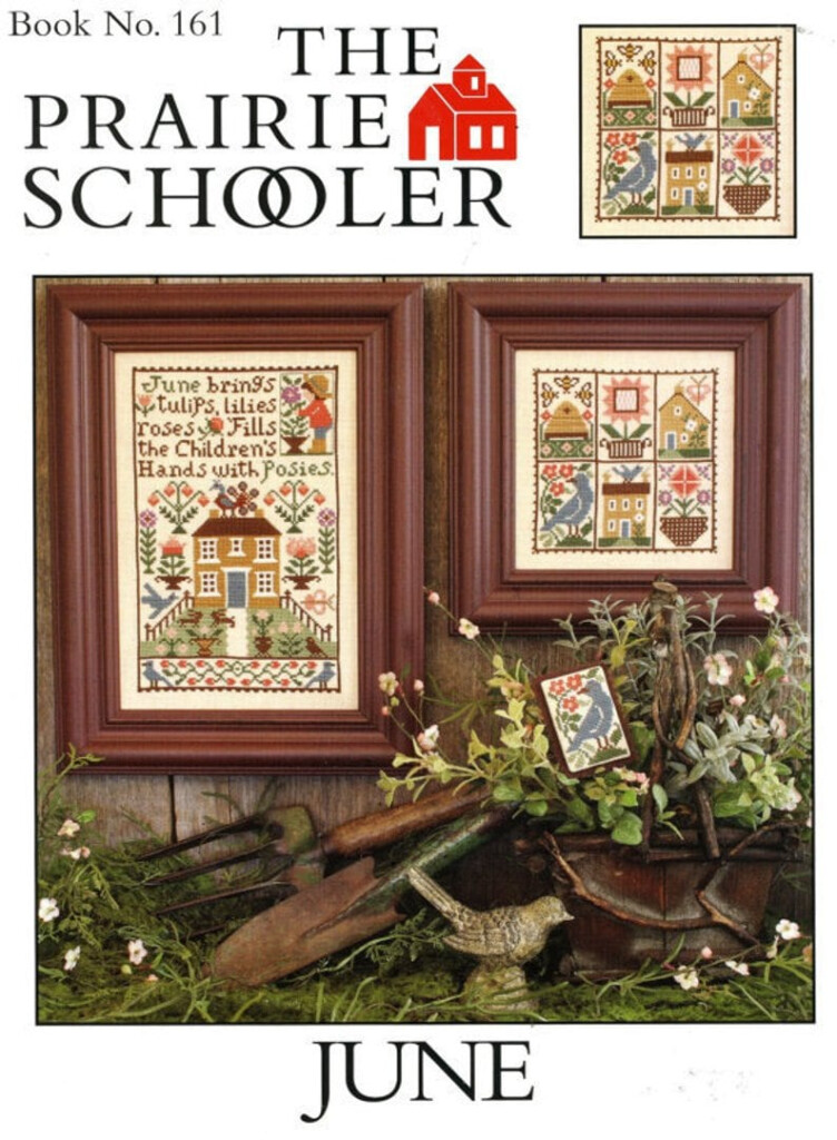 The Prairie Schooler JUNE Counted Cross Stitch Pattern Etsy - Prairie Schooler Cross Stitch Patterns