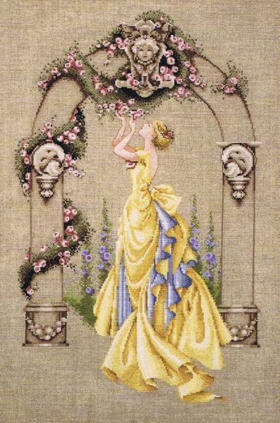 The Rose Of Sharon Cross Stitch Pattern By Mirabilia Designs - Mirabilia Designs Cross Stitch Patterns