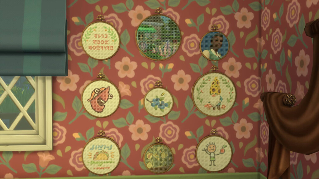 The Sims 4 Cottage Living Cross Stitch Skill Guide - Sims 4 Cross Stitch Patterns