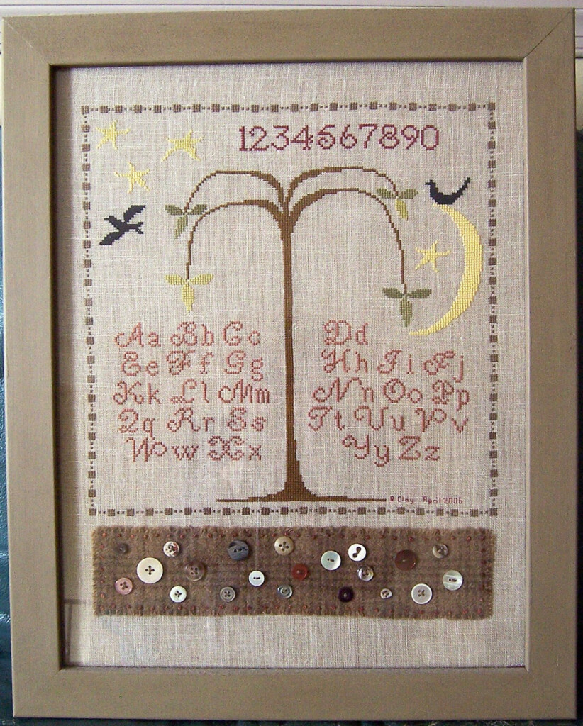 Three Sheep Studio Counted Cross Stitch Sampler  - Counted Cross Stitch Sampler Patterns