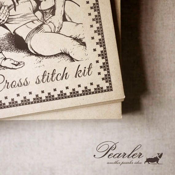 Tom Of Finland Cross Stitch Kit Cross Stitch Cross Stitch Kit  - Tom Of Finland Cross Stitch Pattern