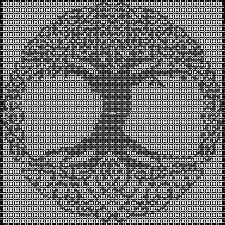 Tree Of Life Cross Stitch Pattern Free Download - Printable Tree Of Life Cross Stitch Pattern Free