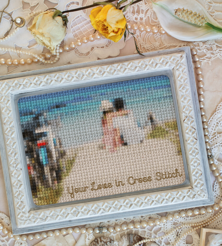 Turn Photo Into Cross stitch On Evenweave Online - Photos Made Into Cross Stitch Patterns