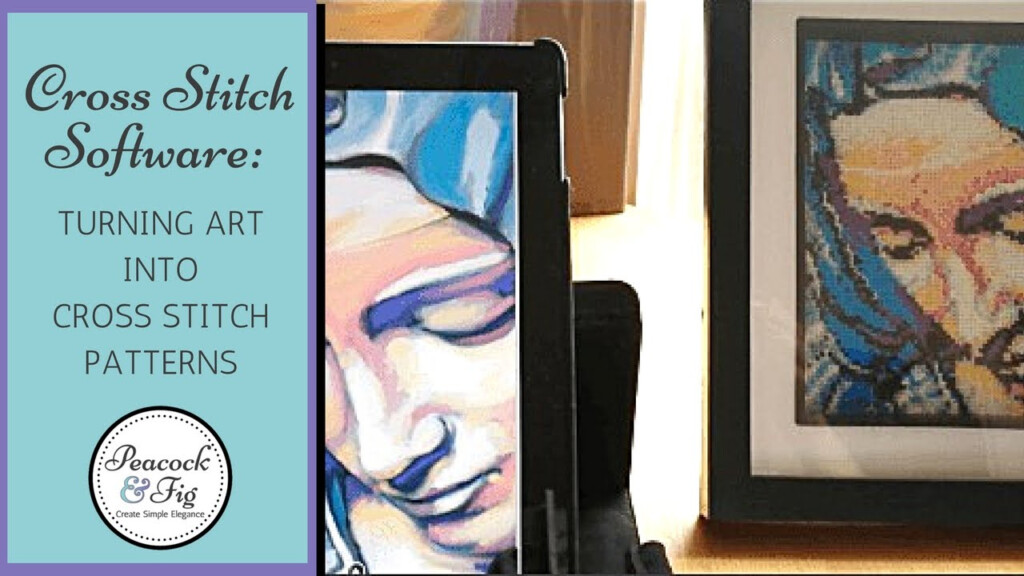 Turning Artwork Into Cross Stitch Patterns Using MacStitch WinStitch  - Picture Into Cross Stitch Pattern Free