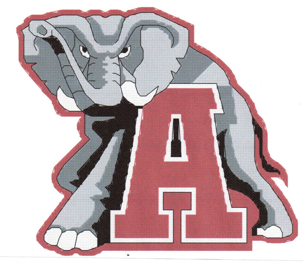 Unavailable Listing On Etsy - Alabama Football Cross Stitch Patterns