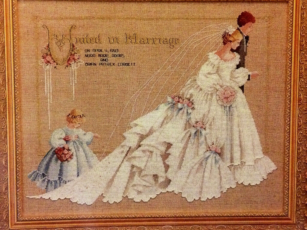 Victorian Cross Stitch Patterns - Vintage Wedding Cross Stitch Patterns
