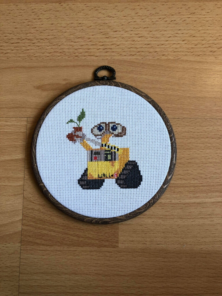 WALL E Cross Stitch Pattern PDF Etsy Canada - Wall E Cross Stitch Pattern