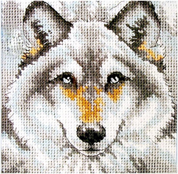 Wolf Counted Cross Stitch Patterns Cross Stitch Animals Cross Stitch  - Free Wolf Counted Cross Stitch Patterns