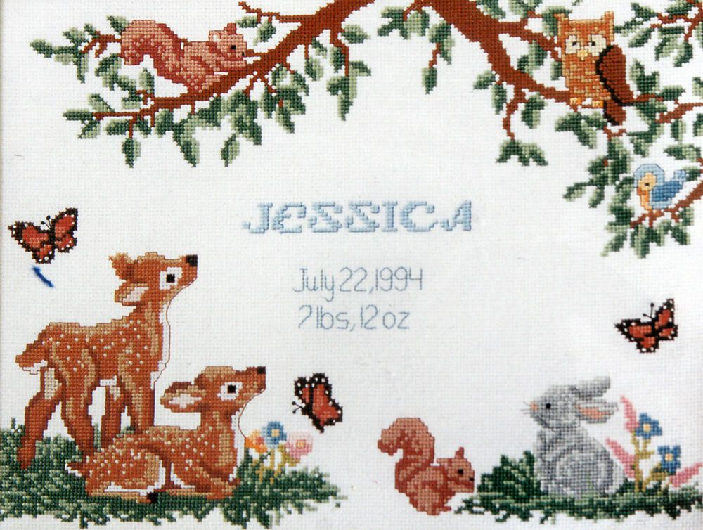 Woodland Animals Cross Stitch Patterns Fox Nursery Cross Stitch  - Woodland Animals Cross Stitch Patterns Free